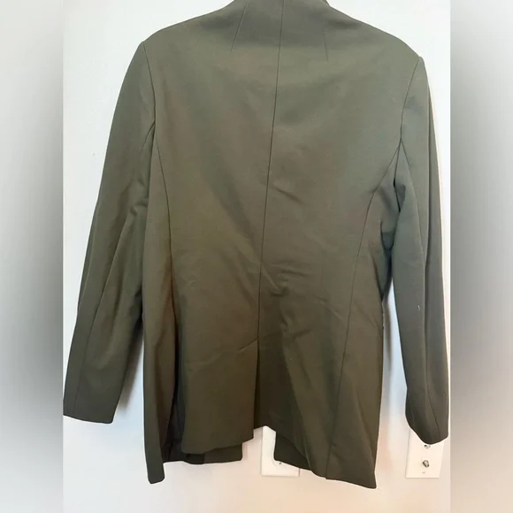 Banana Republic Olive Green Ponte Blazer - Picture 2 of 6